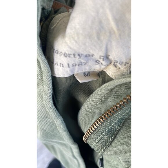 Denim & Supply Ralph Lauren Beaded Steer Head Field Army Hoodie Jacket M - Picture 8 of 9